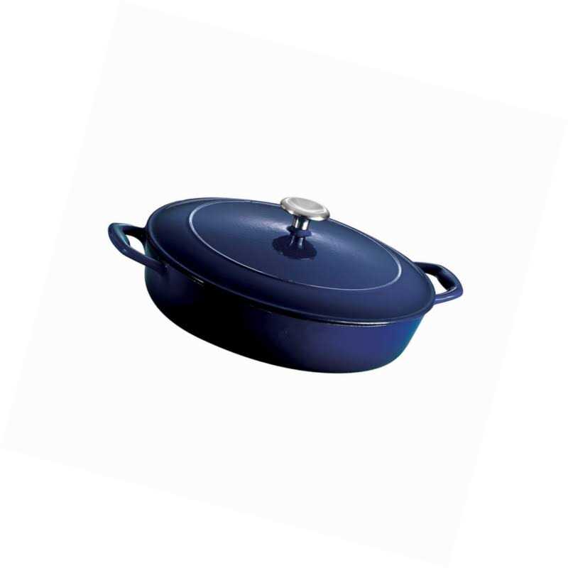 Tramontina Gourmet 4-qt. Enameled Cast Iron Covered Braiser