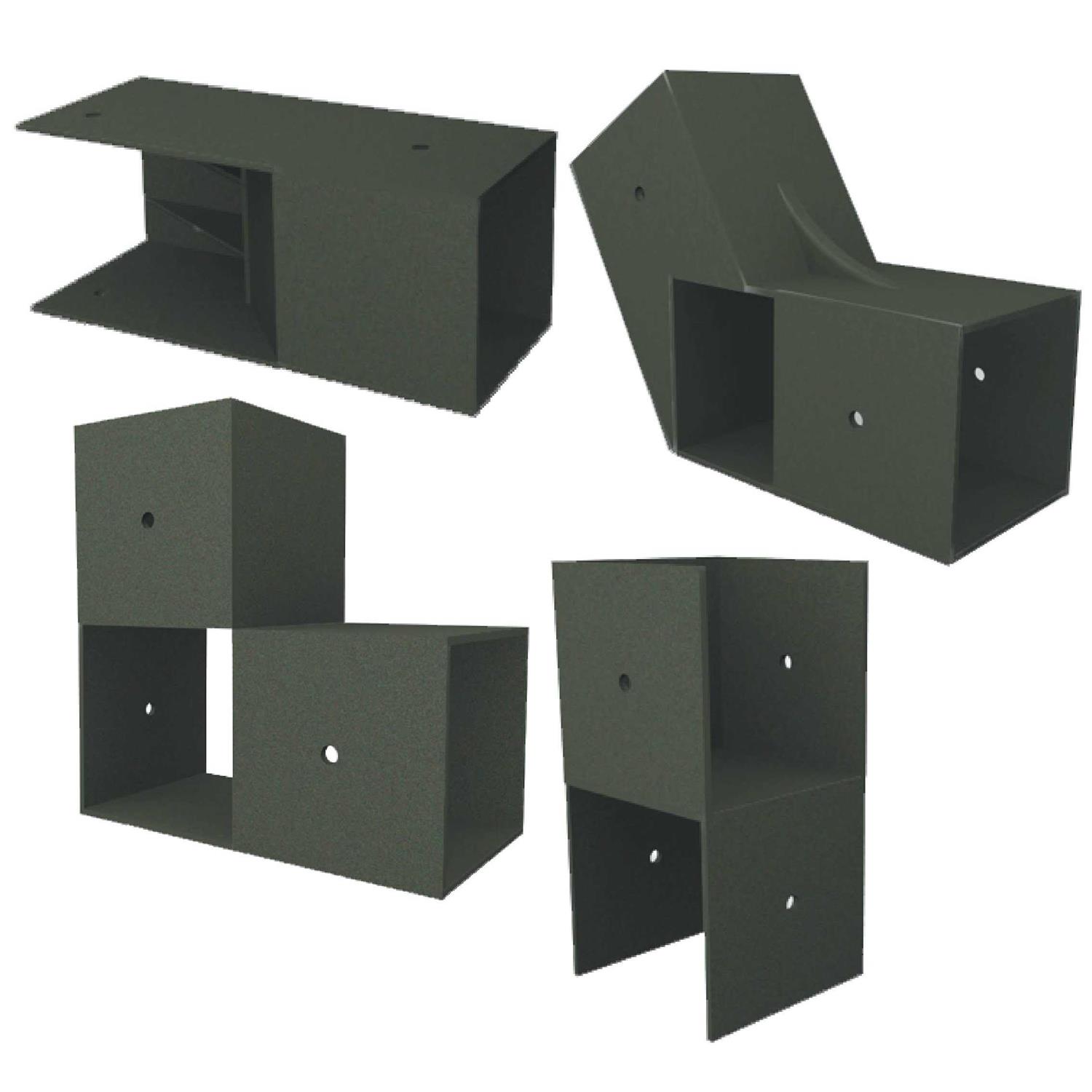 10 ft. W x 20 ft. D Custom DIY Greenhouse Kit by E-Z Frames