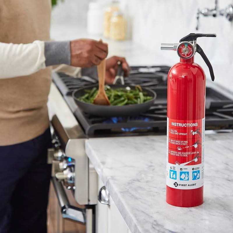 First Alert Rechargeable Residential Fire Extinguisher