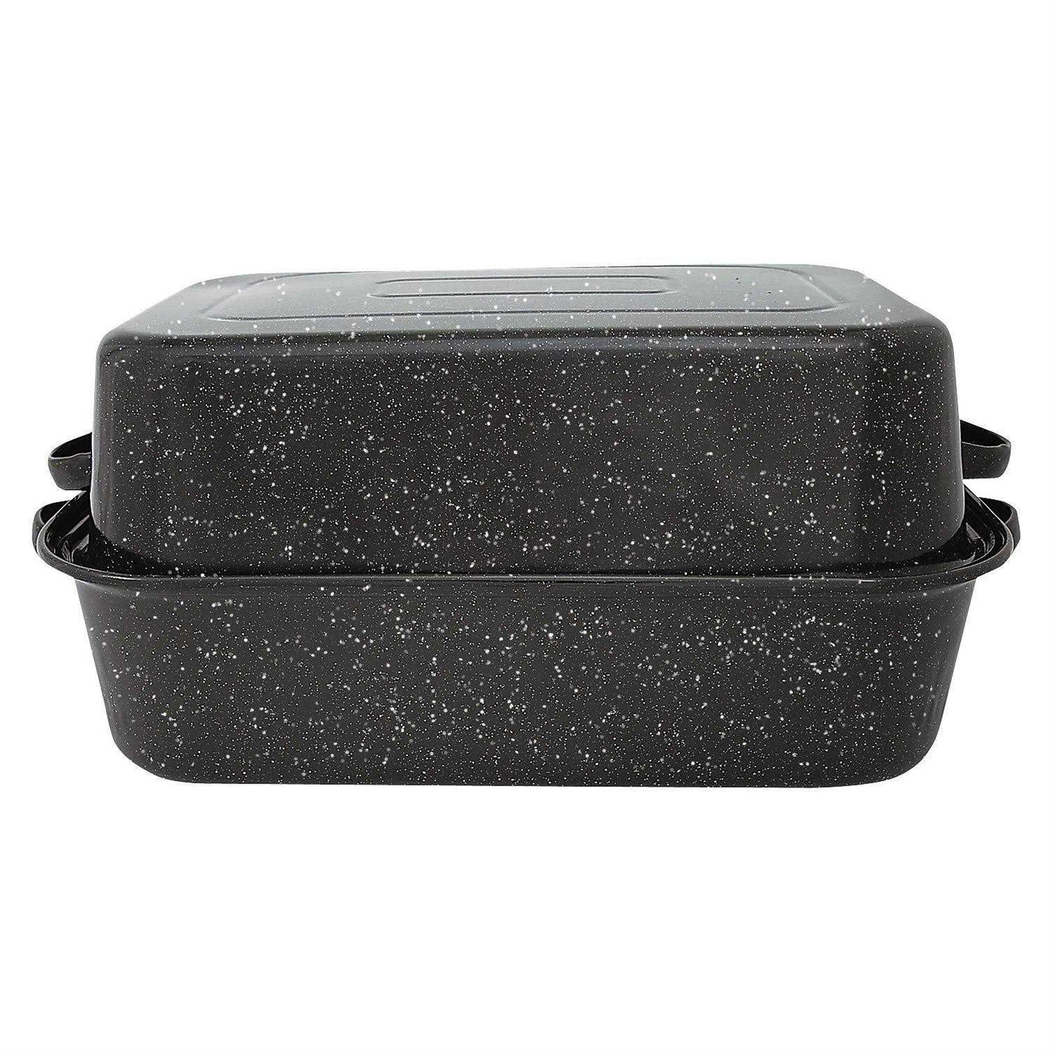 Granite Ware Covered Rectangular Roaster