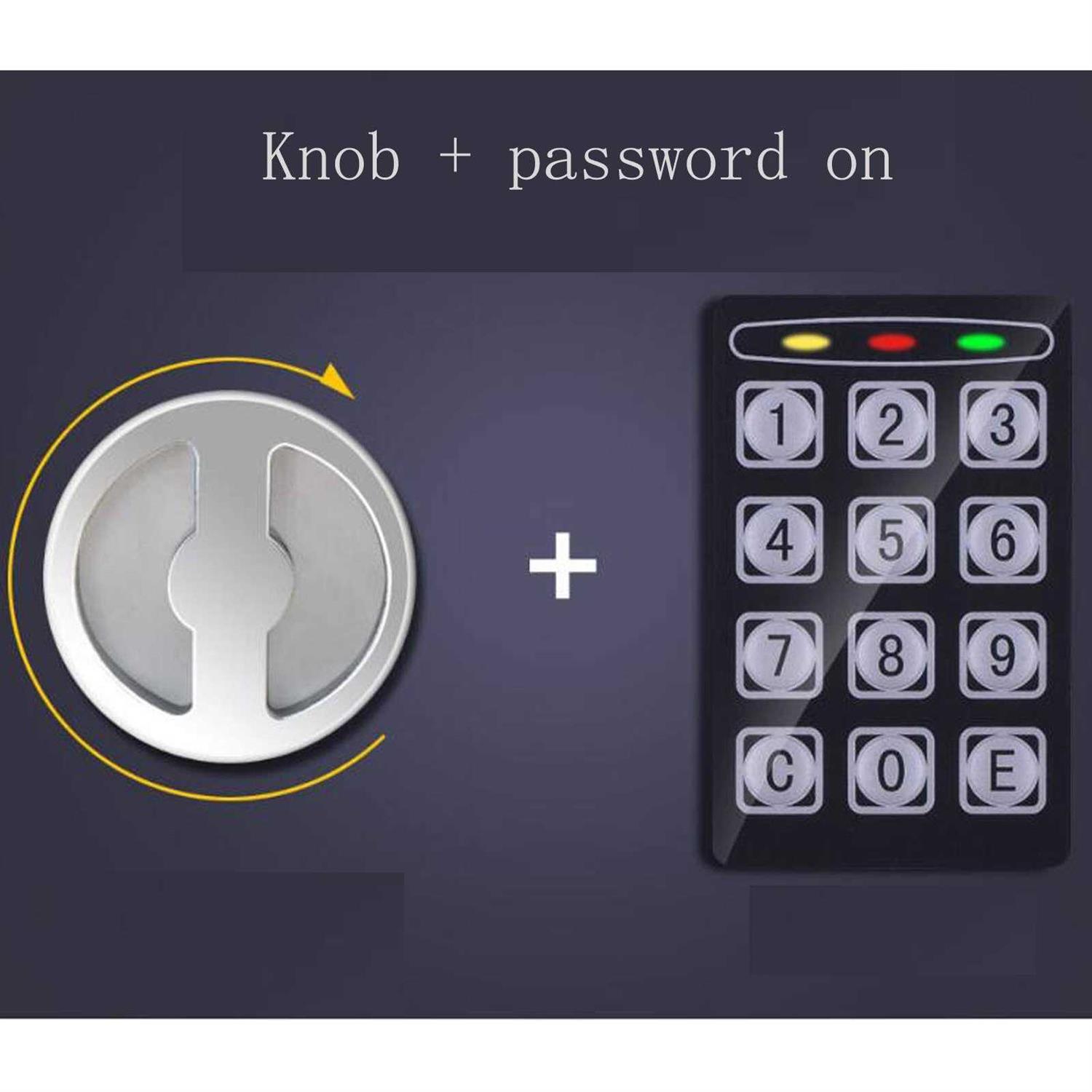 Yuanshikj Electronic Deluxe Digital Security Safe Box Keypad Lock Home Office Hotel Business Jewelry Gun Cash Use Storage