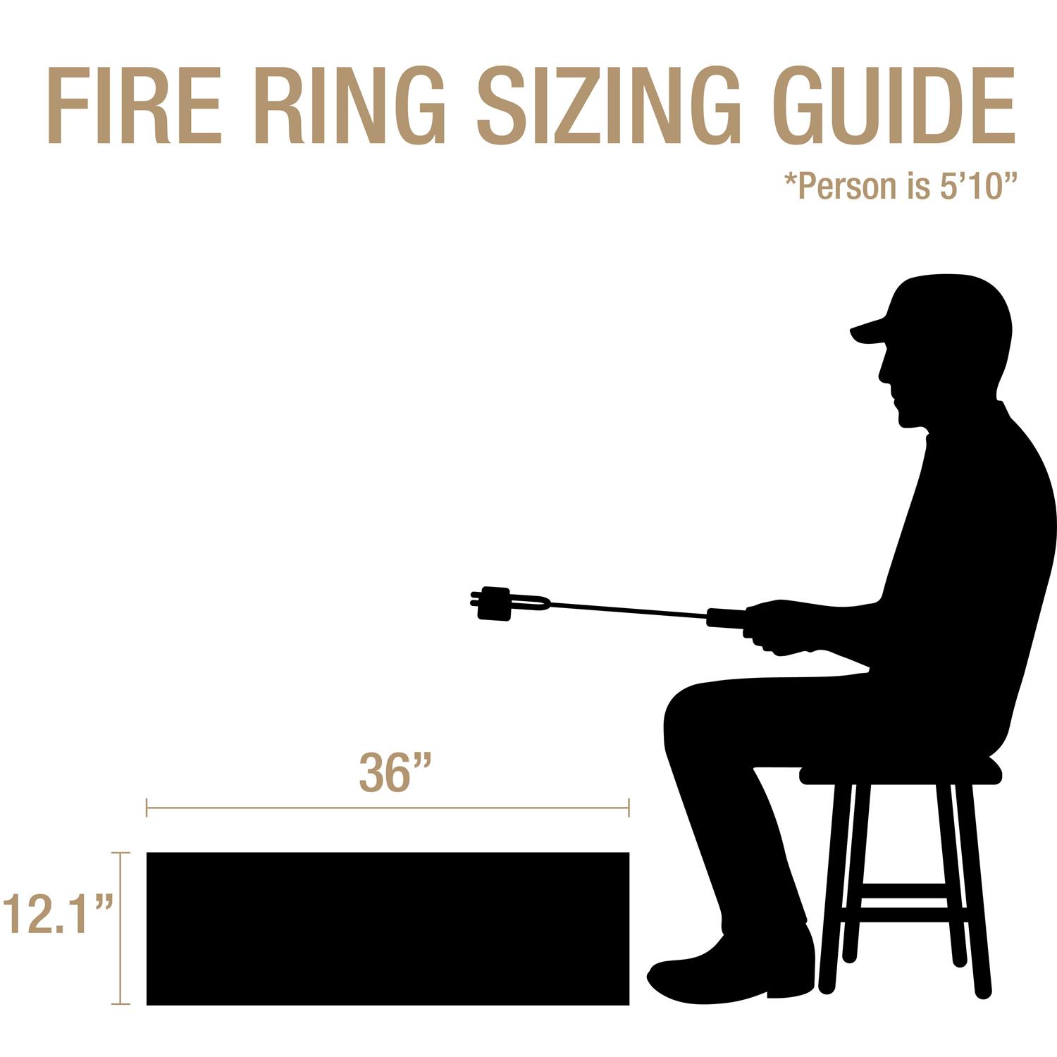 Pleasant Hearth Wilderness Fire Ring
