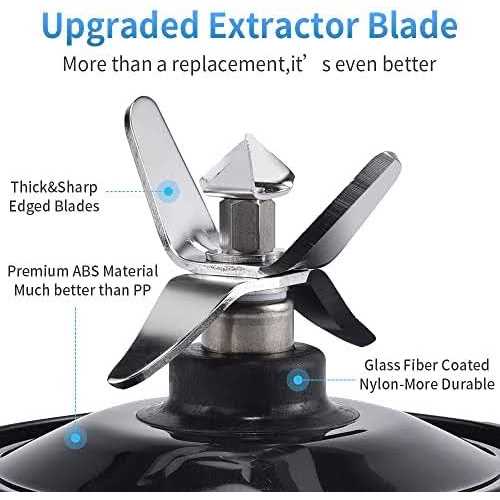 Blender Replacement Parts for Ninja, 32oz&24oz Cup and with Lids New