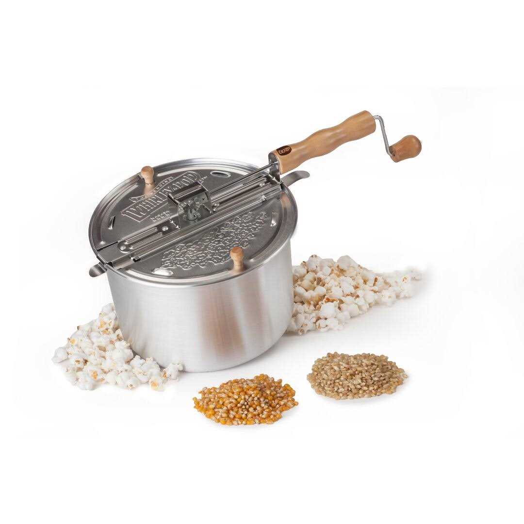 Whirley Pop Stovetop Popcorn Popper Wabash Valley Farms