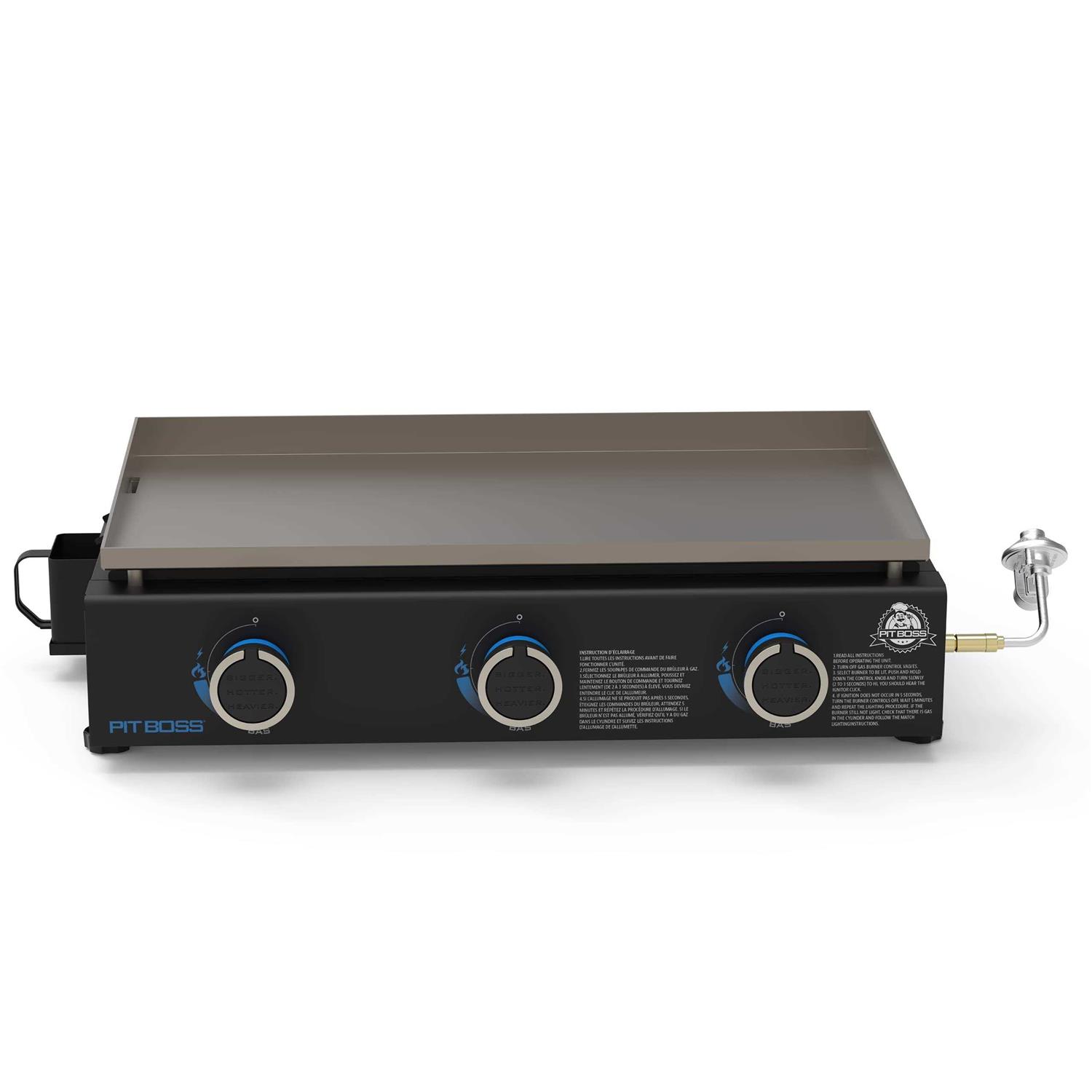 Pit Boss 3-Burner Tabletop Propane Gas Griddle