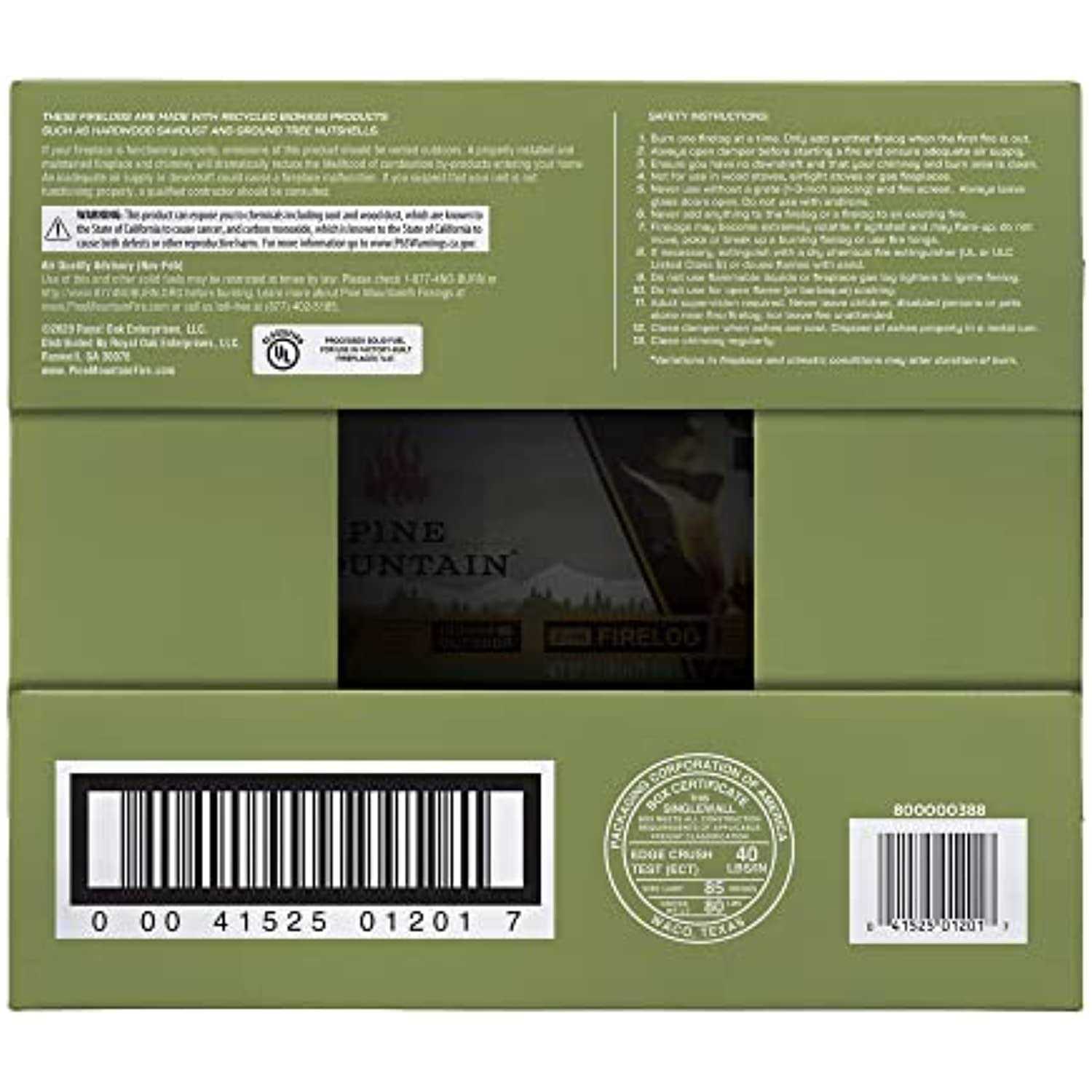 Pine Mountain Firelog