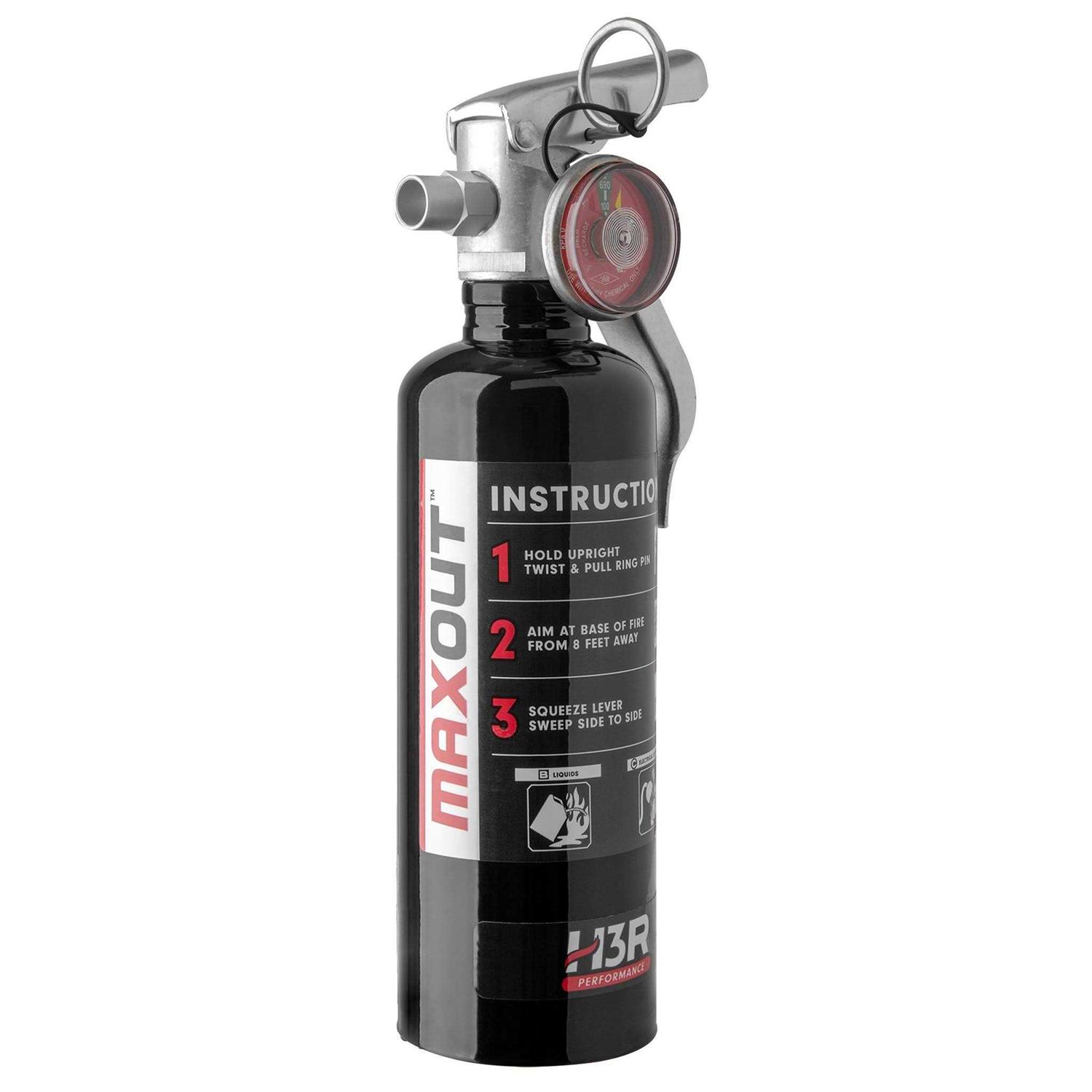 H3R Performance MaxOut Dry Chemical Fire Extinguisher MX100