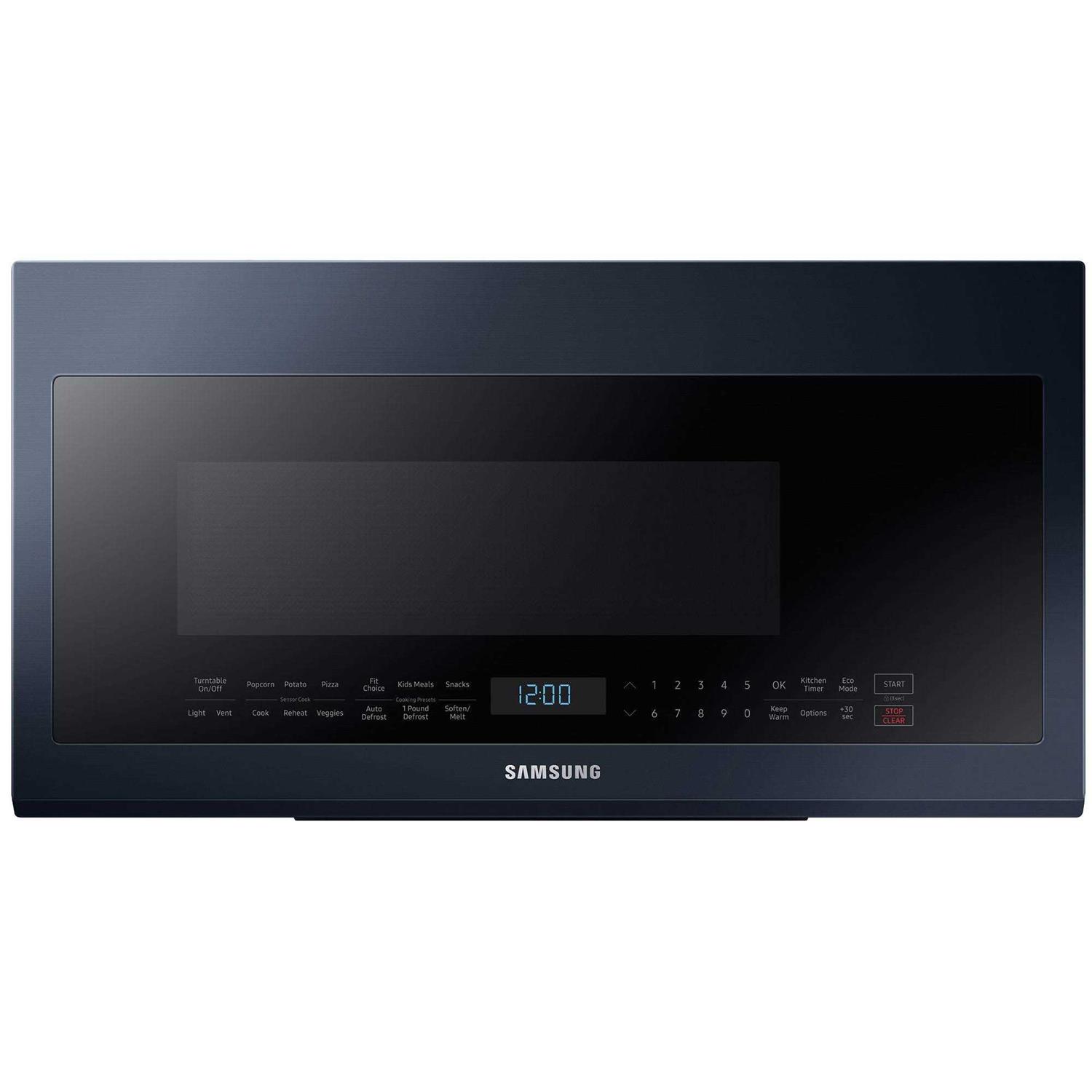 Samsung Bespoke Over-the-Range Microwave 2.1 cu. ft. with Sensor Cooking ME21A706BQN