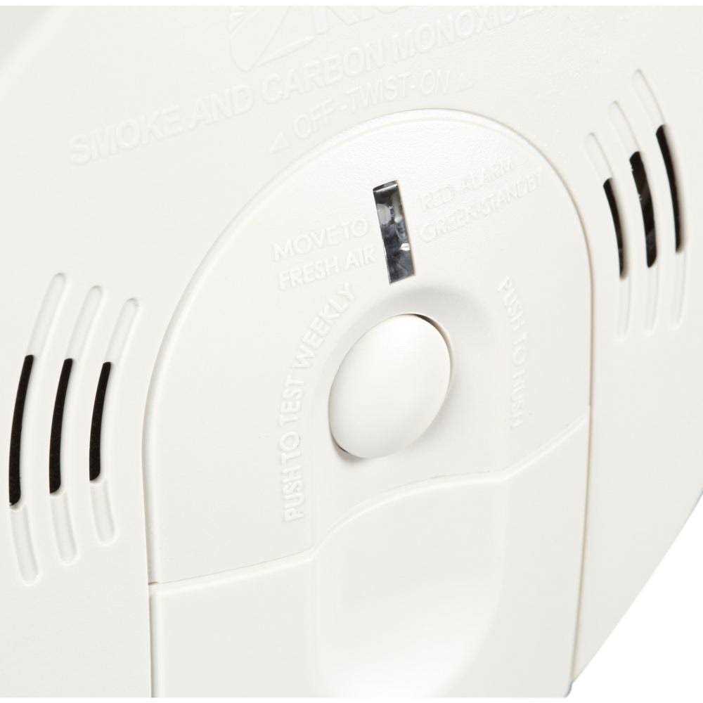 Kidde Intelligent Carbon Monoxide and Smoke Alarm Combination Battery Operated 21007450
