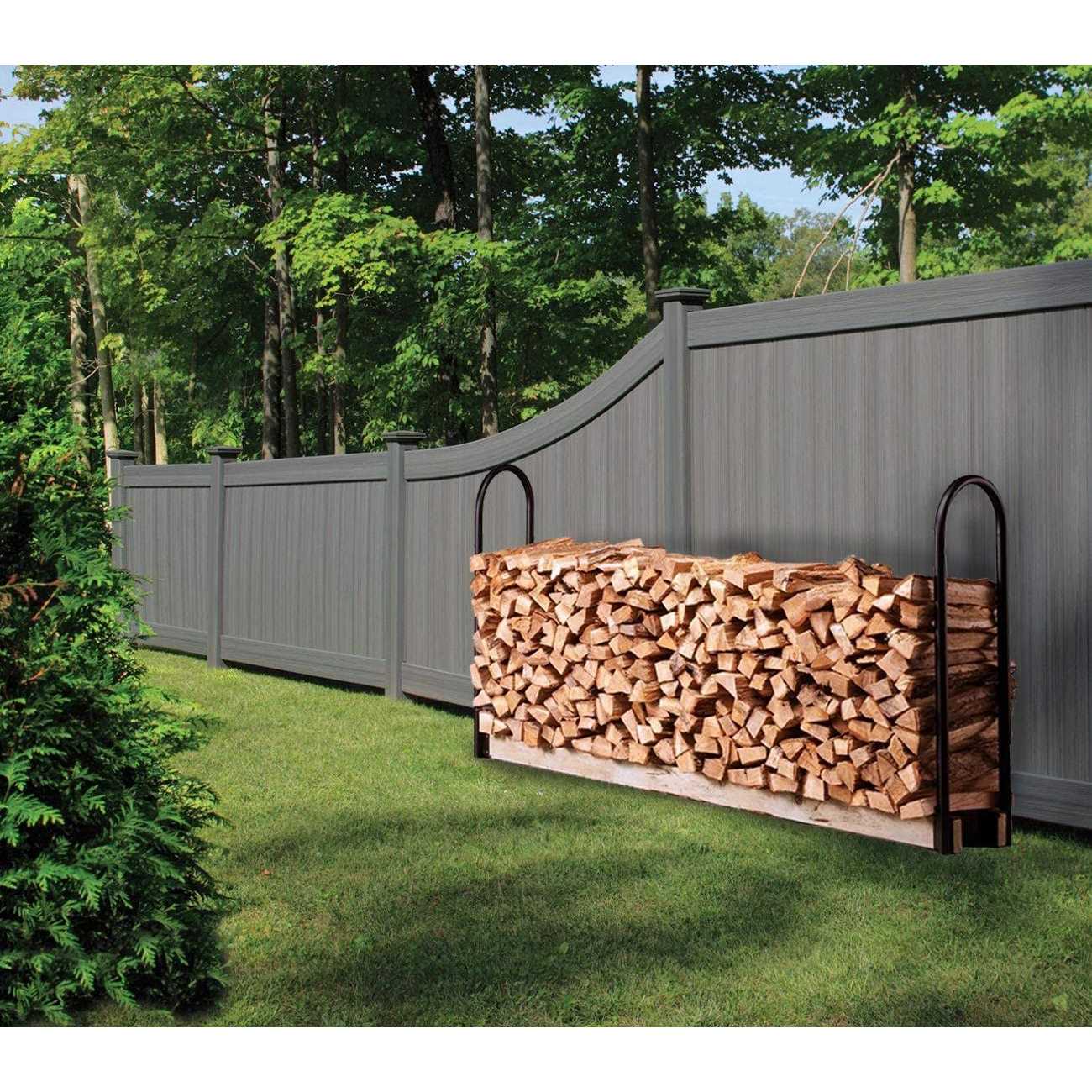 Fire Beauty Firewood Log Rack Adjustable Bracket Kit