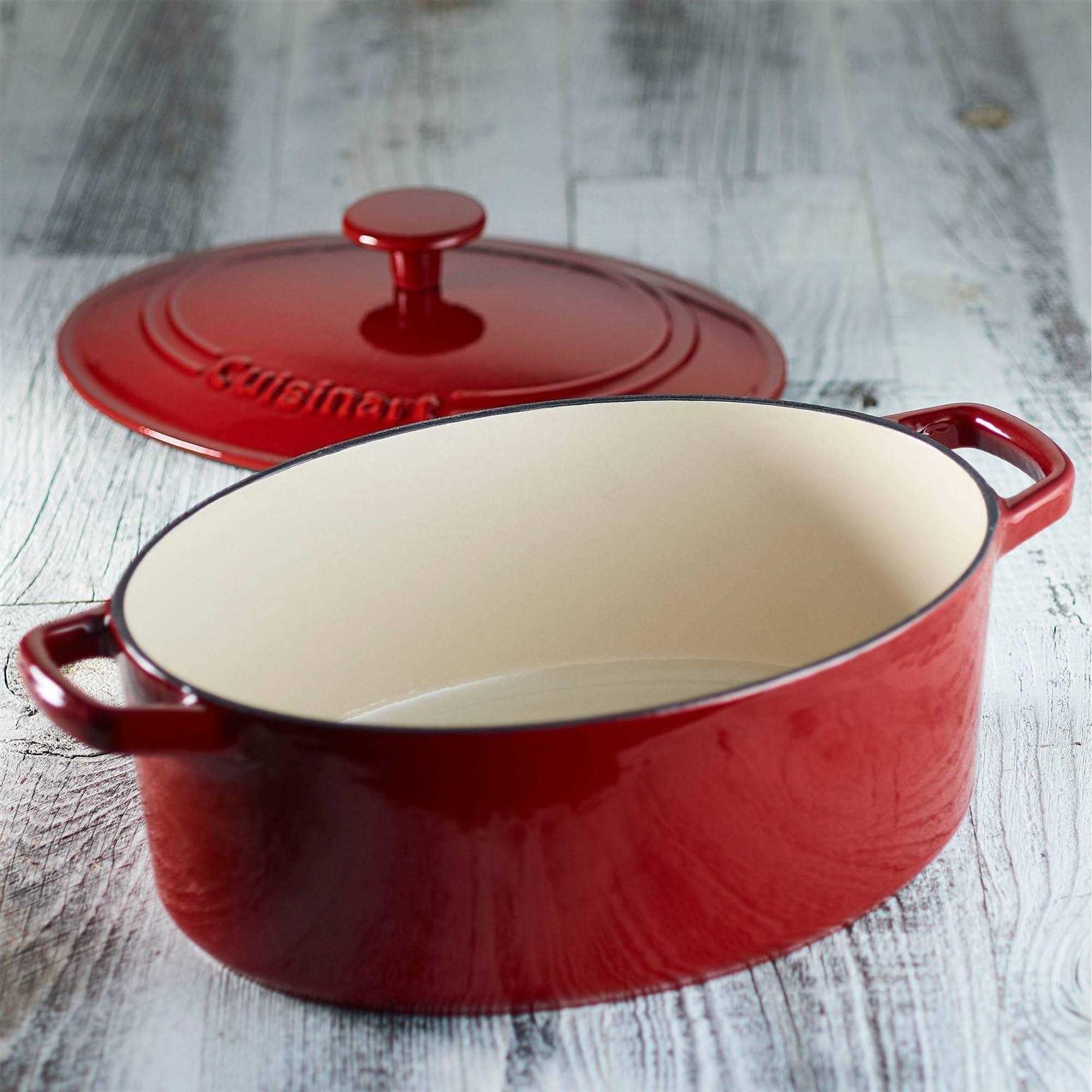Cuisinart Cast Iron Oval Casserole