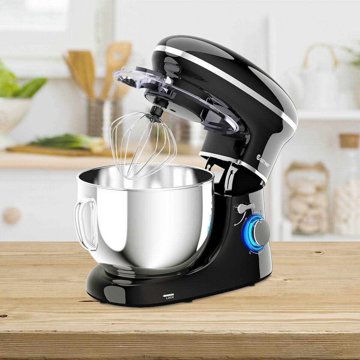 Costway Food Stand Mixer 6 Speed 660W Tilt-Head