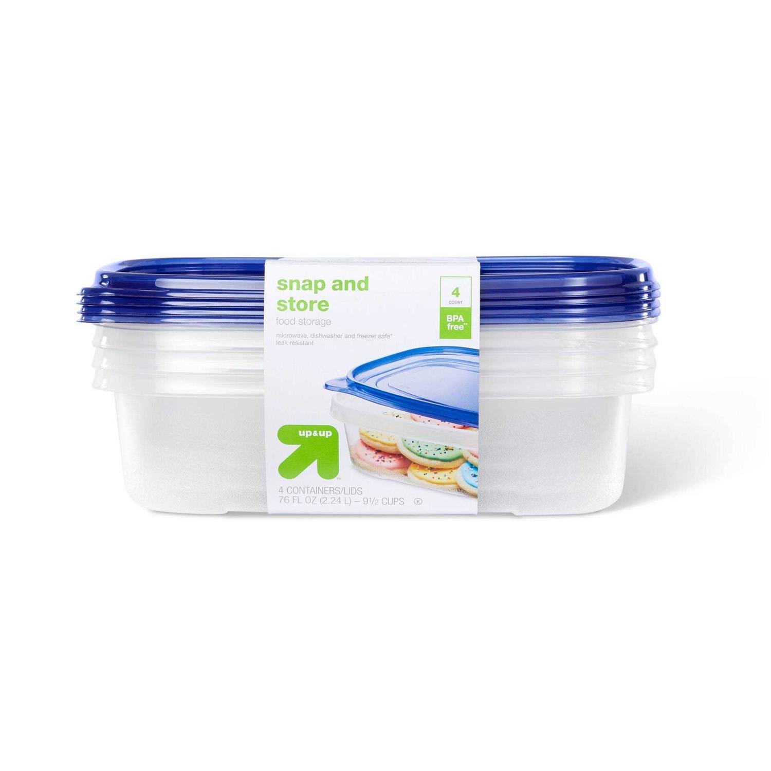 up & up Snap and Store Rectangle Food Storage Container