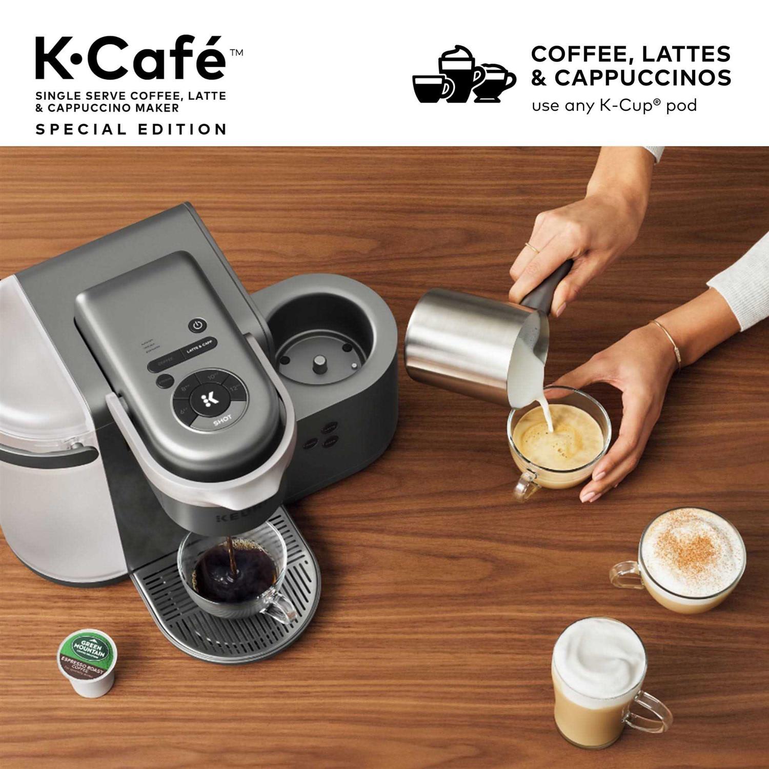 Keurig K-Café Single Serve Coffee, Latte & Cappuccino Maker