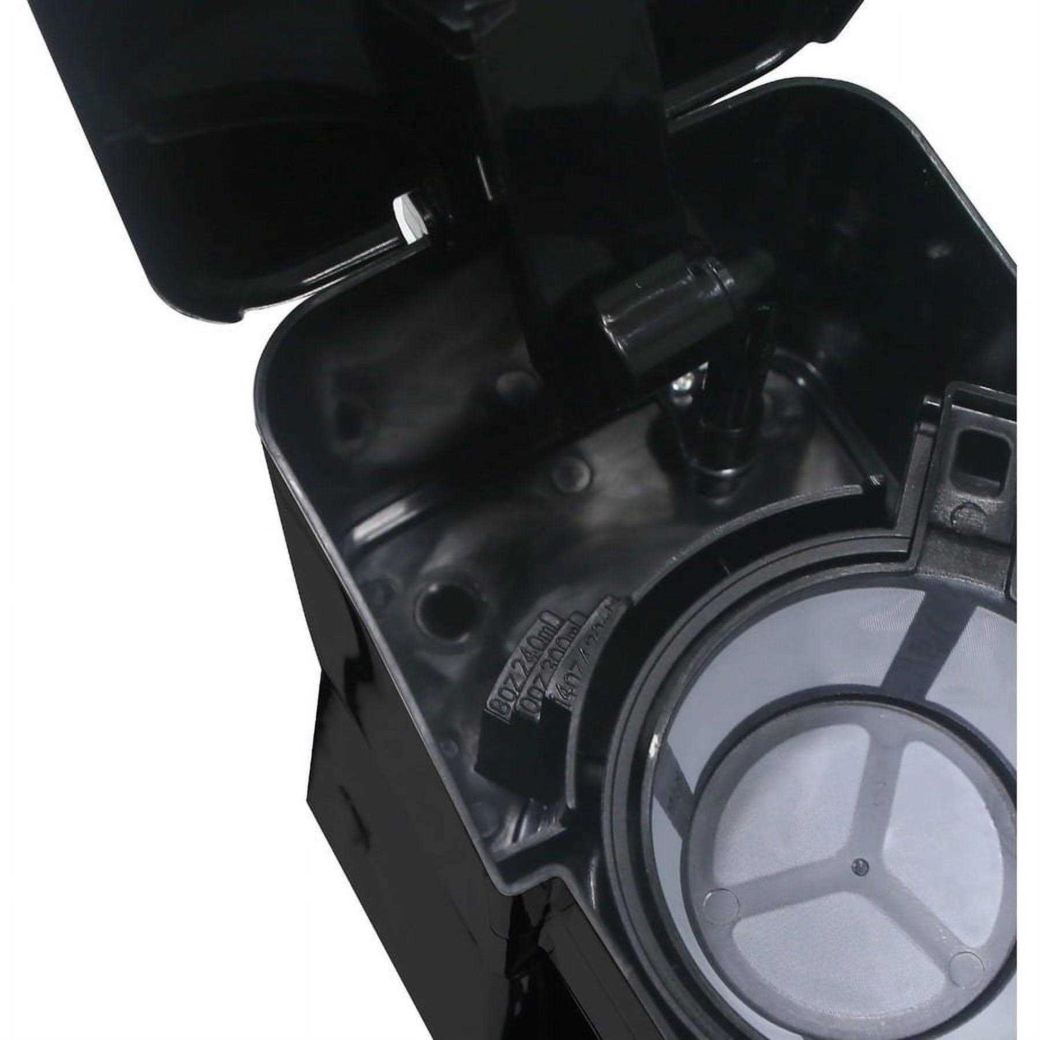 Elite Gourmet Single Serve Personal Coffee Maker with Stainless Steel Travel Mug