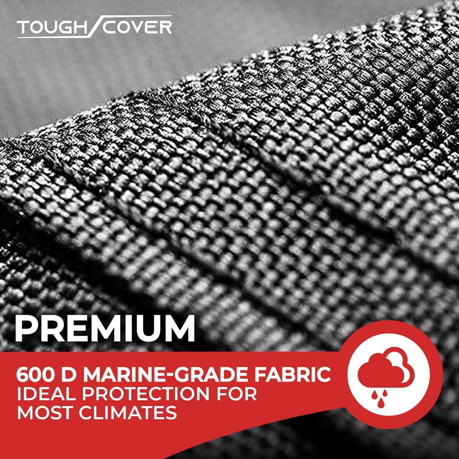 Tough Cover Extreme Edition Zero-Turn Mower Cover Heavy Duty 600d Marine Grade Fabric