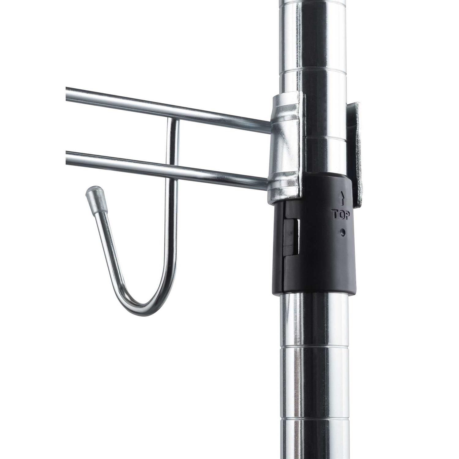 Trinity EcoStorage 3-Tier Rolling Garment Rack