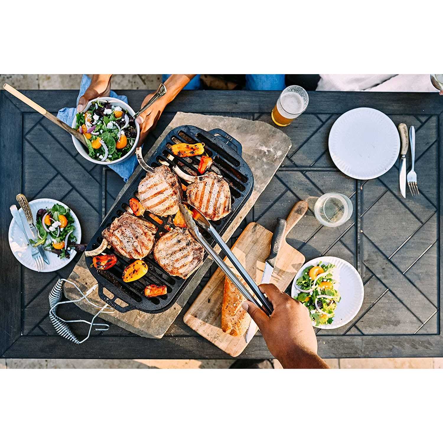 Lodge Sportsman’s Cast Iron Pro Grill