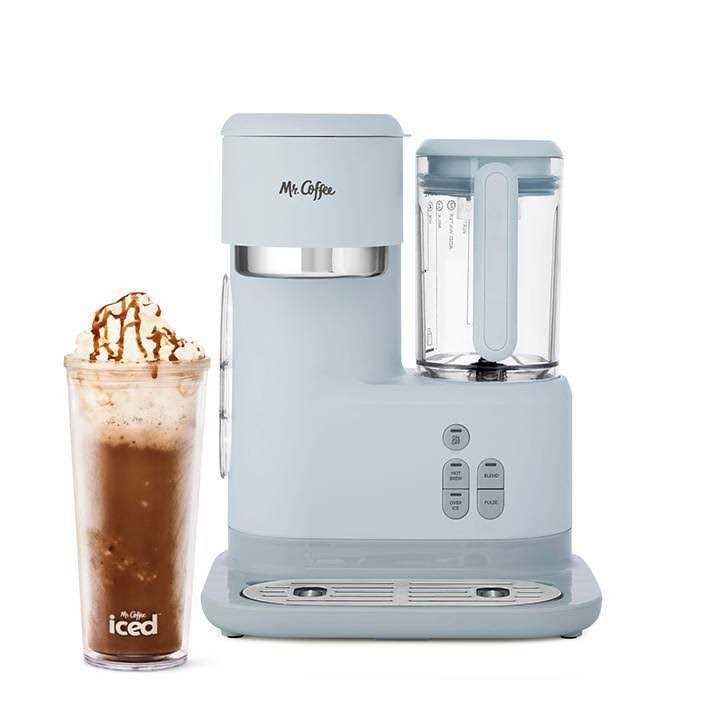 Mr. Coffee Frappe Single-Serve Iced and Hot Coffee Maker/Blender