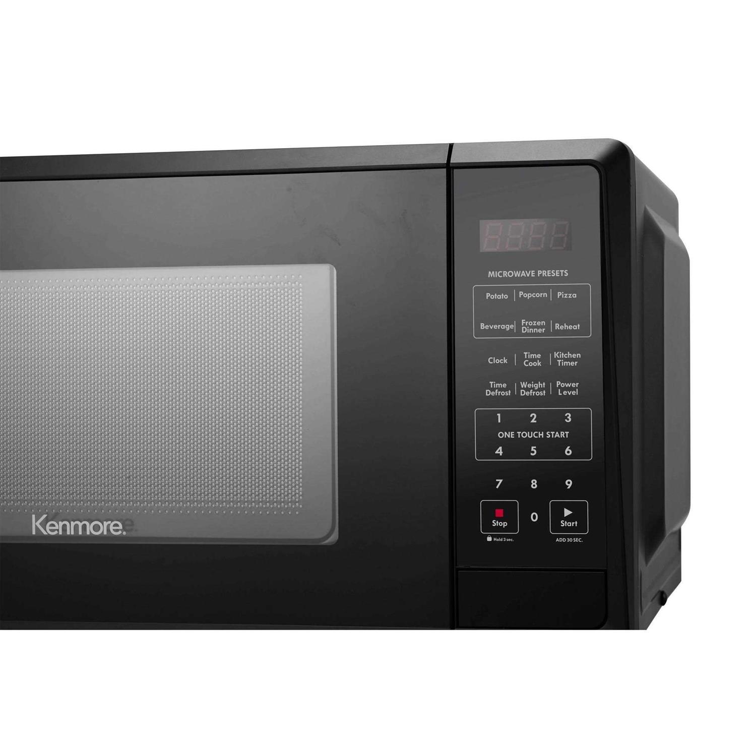 Kenmore 1.1 cu-ft Black Microwave