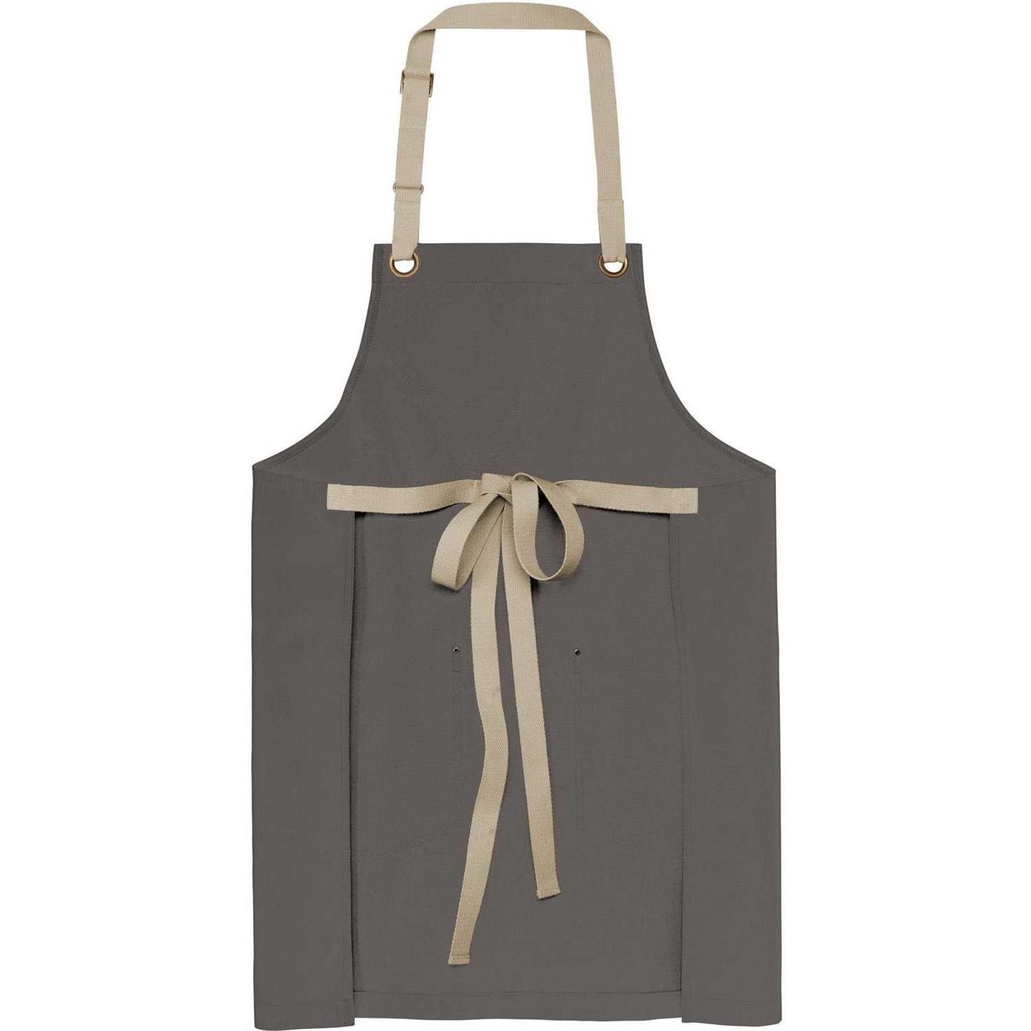 Port Authority A815 Canvas Full Length Two Pocket Apron