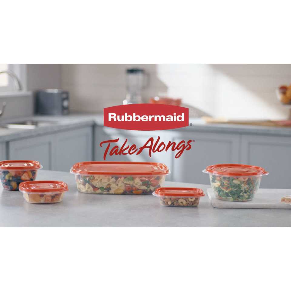 Rubbermaid TakeAlongs Food Storage Containers