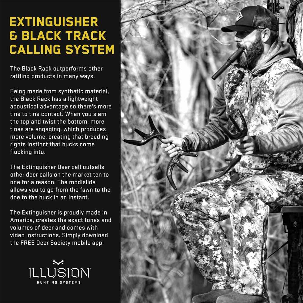 Illusion Systems Black Rack Extinguisher Combo