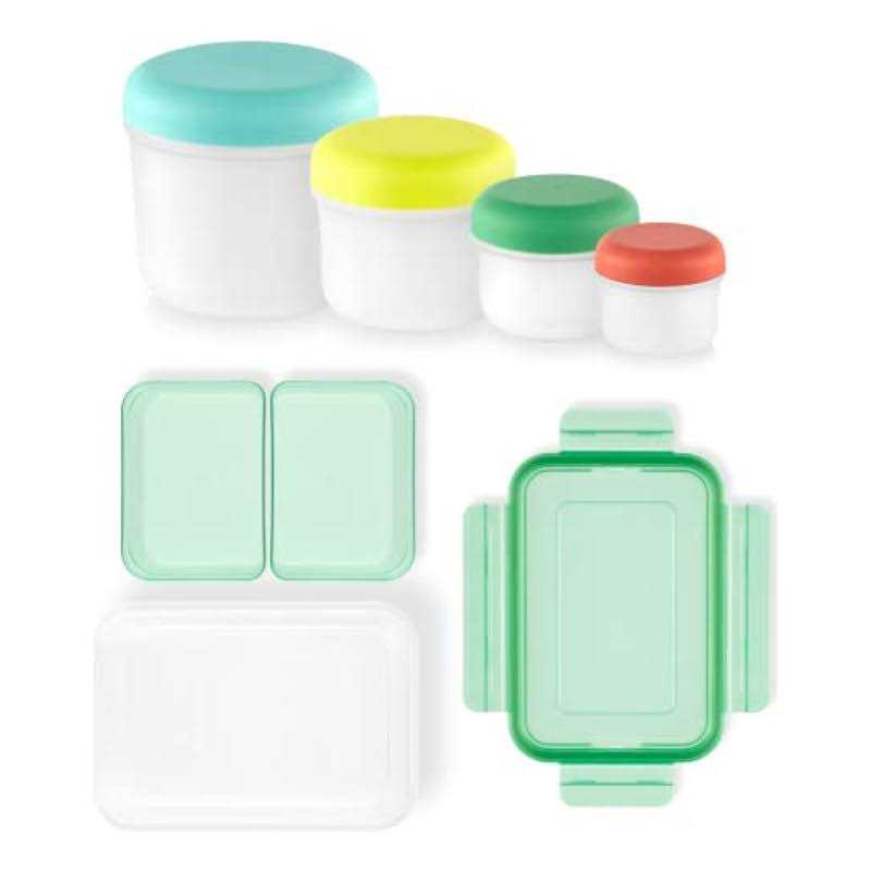 Snapware Total Solutions 20-Piece Plastic Food Storage Container Set