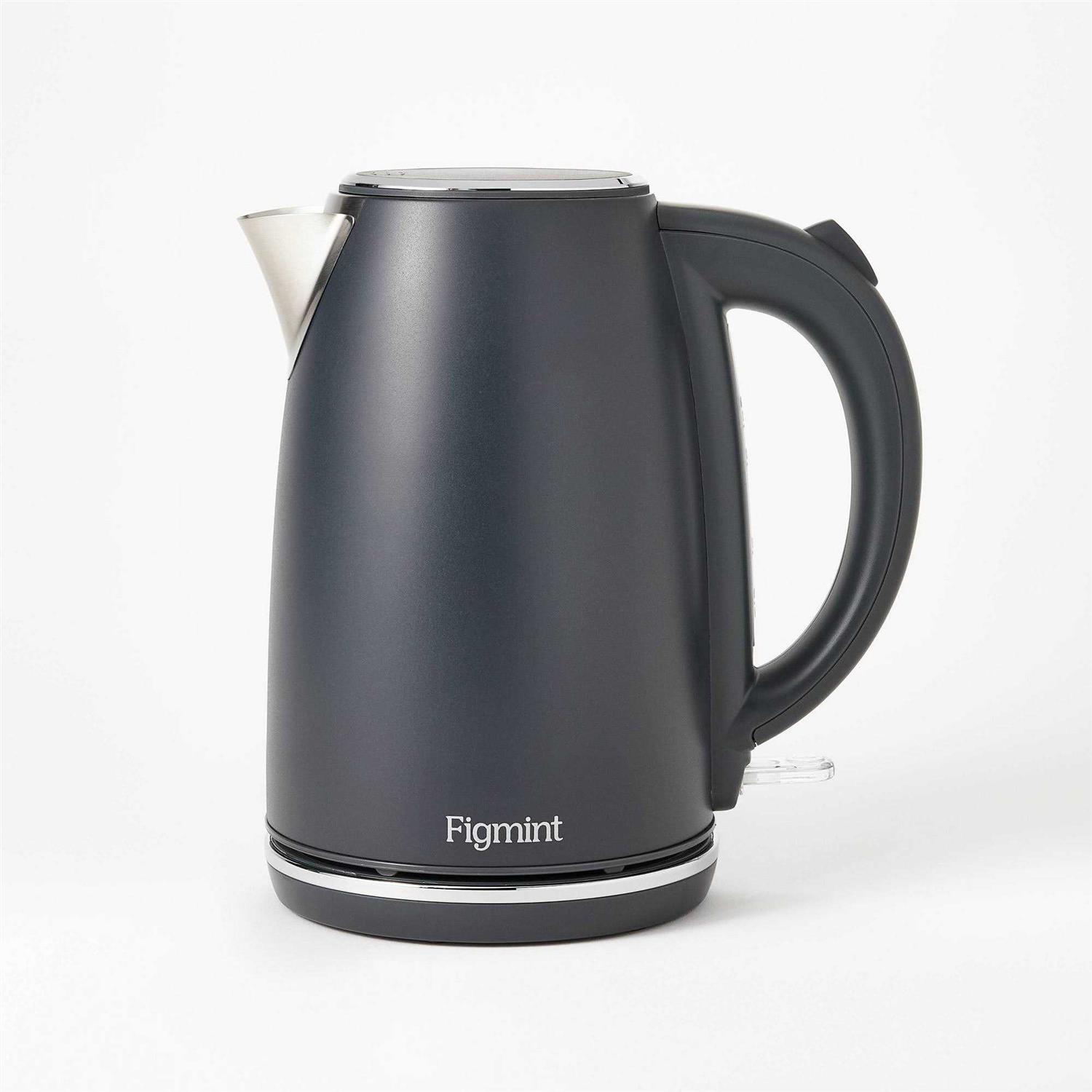Figmint 1.7 L Electric Kettle with Thin Chrome Trim Band