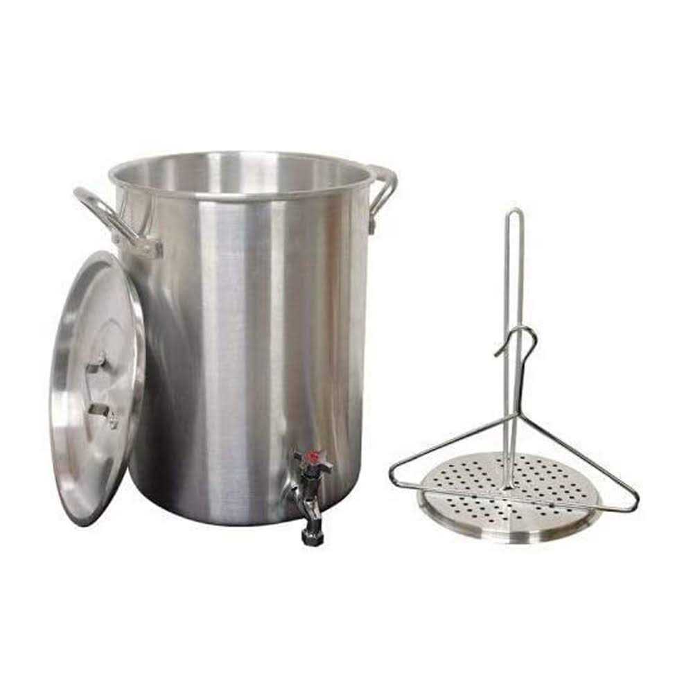 King Kooker 30-Quart Aluminum Turkey Pot with Spigot
