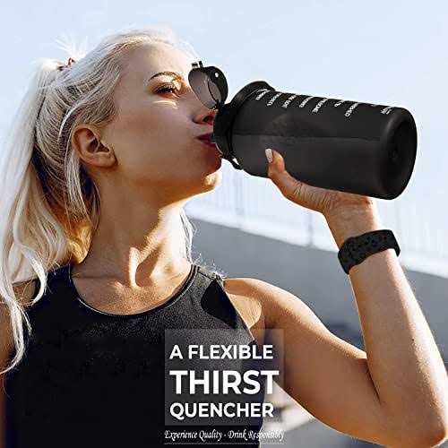 You Got This Living Motivational Water Bottle With Time Marker Gallon Water Bottle With Straw