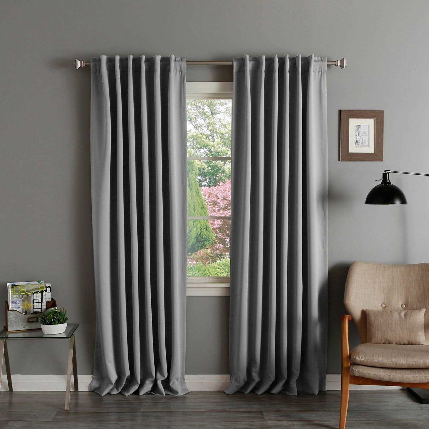 Aurora Home Insulated Thermal Blackout Curtain Panel
