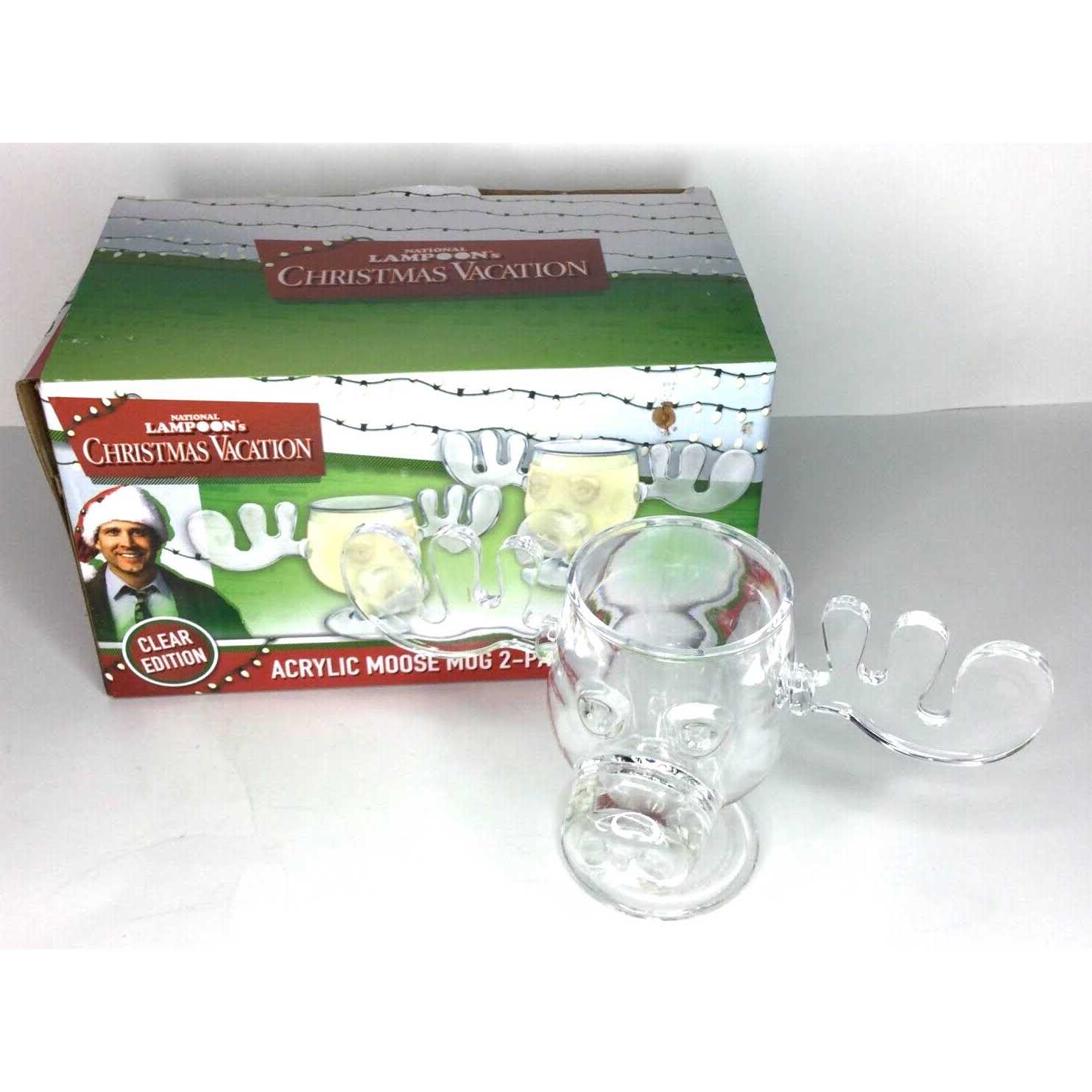 National Lampoon’s Christmas Vacation Moose 2-Piece Acrylic Mug Set