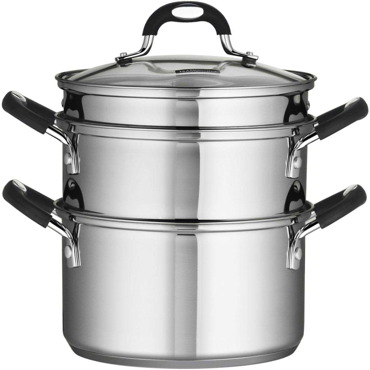 Tramontina Stainless Steel 3 Quart Steamer Double-Boiler
