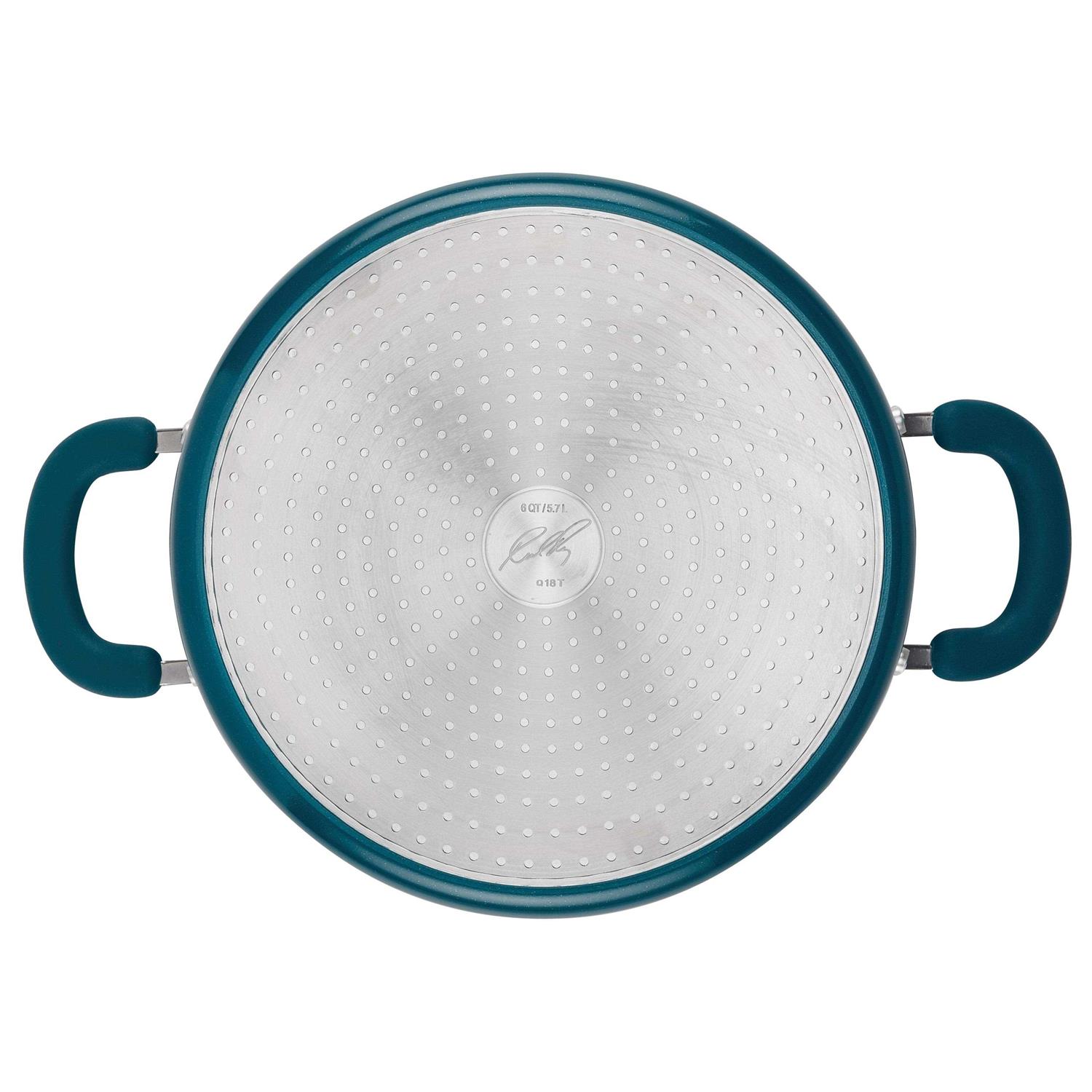 Rachael Ray 6 qt Create Delicious Aluminum Nonstick Stockpot