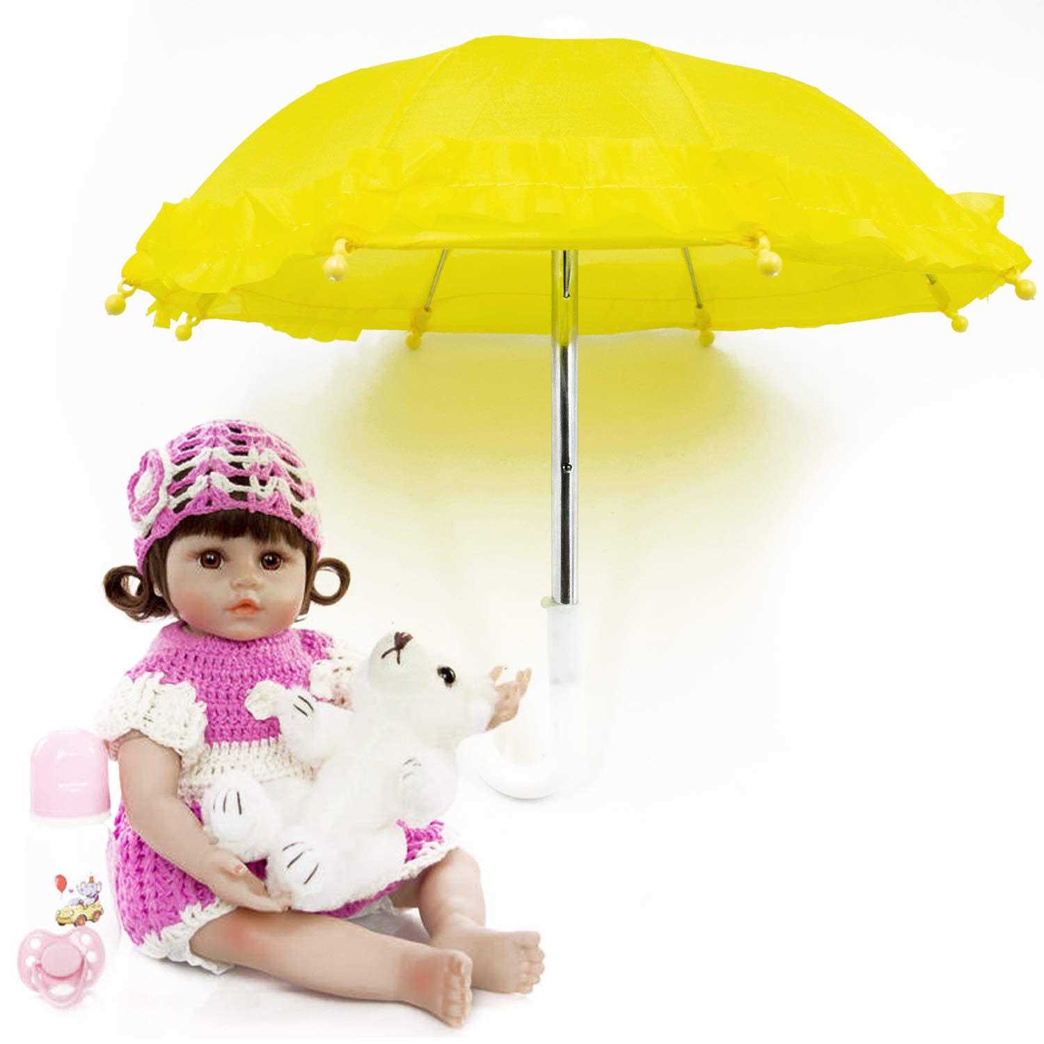 auear 5 pack cute mini umbrella 5 color for other 18 inch decoration