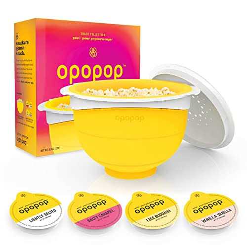 Opopop Gourmet Popcorn Variety Microwave Popcorn Kit