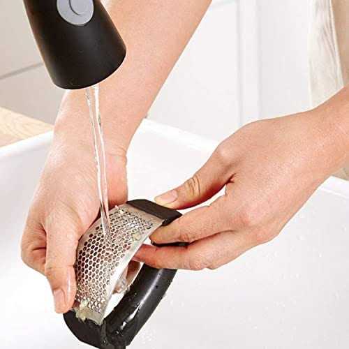 Garlic Press Crusher Rockerszyikuer Garlic Press Rocker Stainless Steel Ginger Crusher Squeezer Mincer Kitchen Gadget Tool