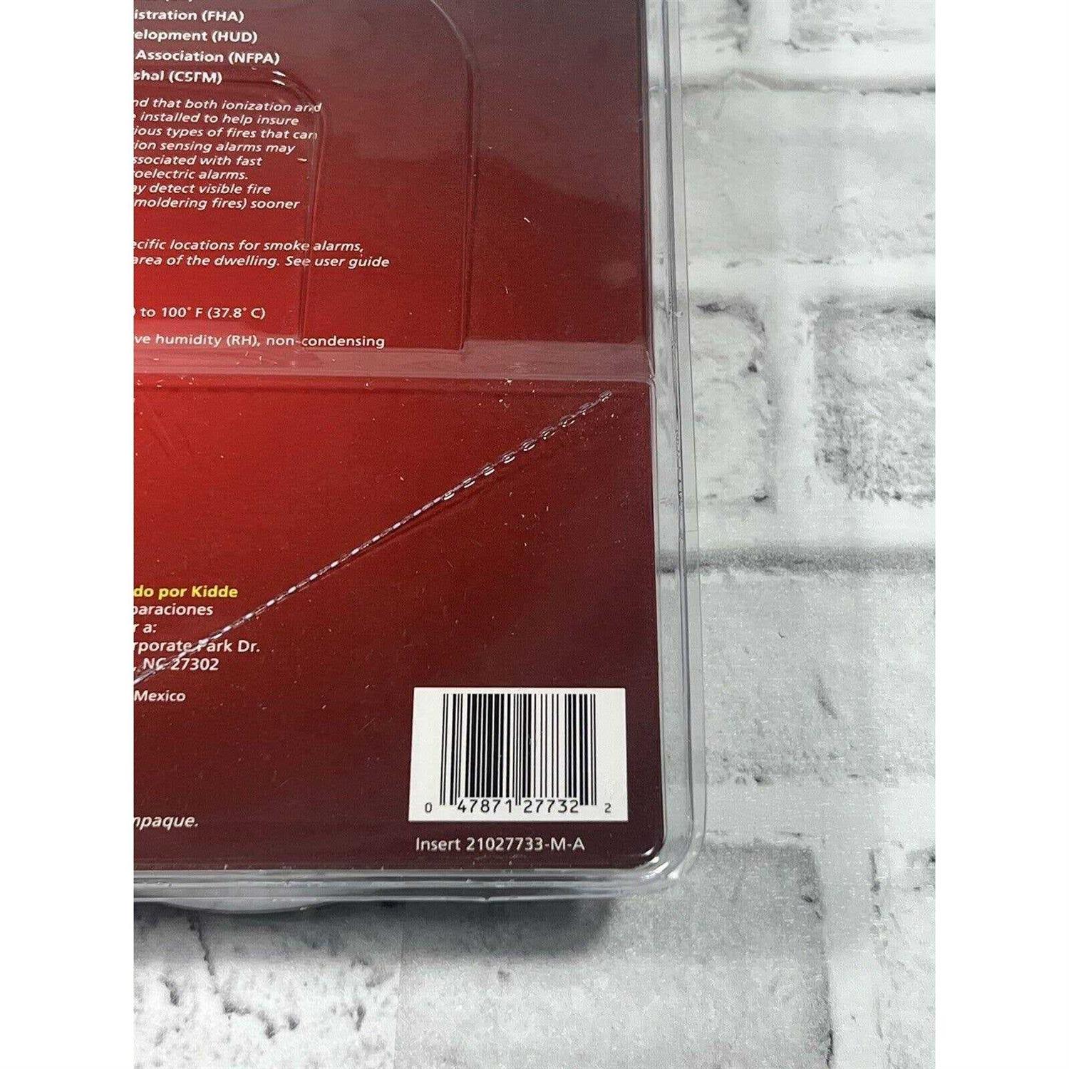 Kidde Worry-Free Smoke Alarm