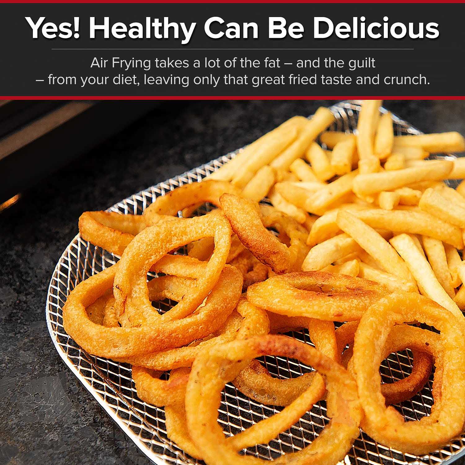 Nuwave Brio 15.5Qt Air Fryer Rotisserie Oven X-Large Family