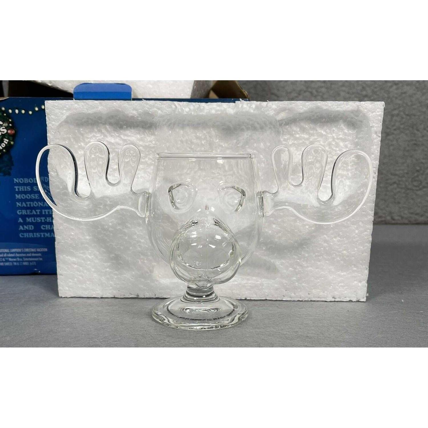 National Lampoon’s Christmas Vacation Griswold Glass Moose Mug