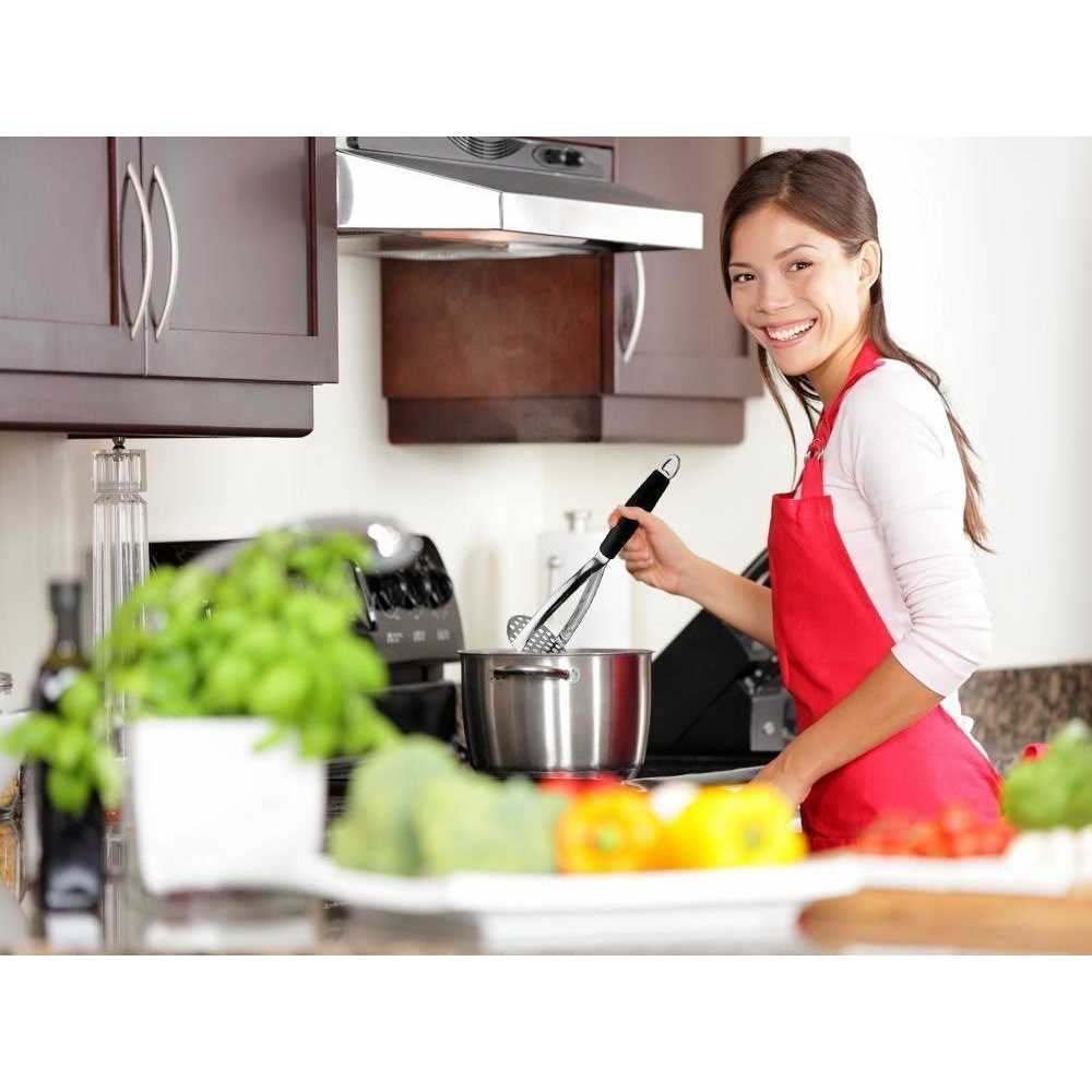 Joyoldelf Heavy Duty Stainless Steel Potato Masher