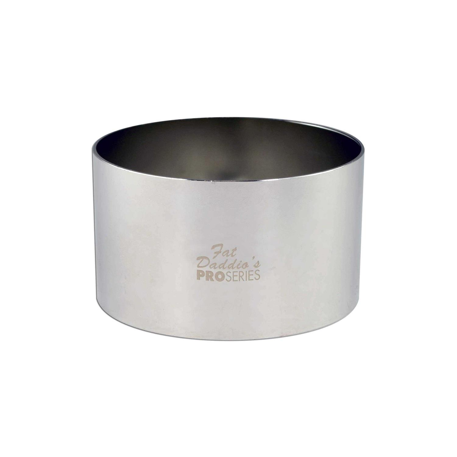 Fat Daddio’s Stainless Steel Round Cake Pastry Ring