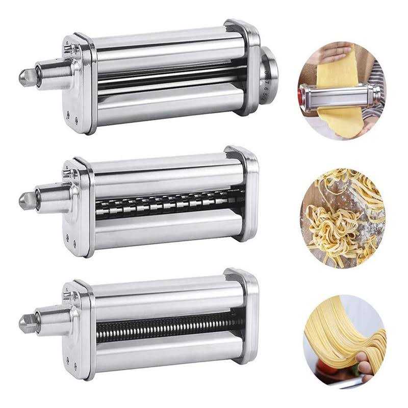NEVKU Pasta Maker Attachments Set For All Kitchenaid Stand Mixer