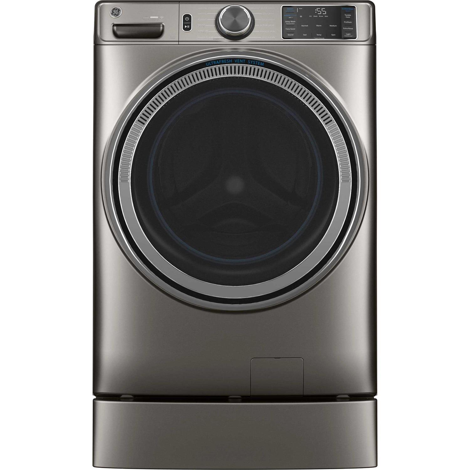 GE Laundry 7 Rightheight Riser Nickel