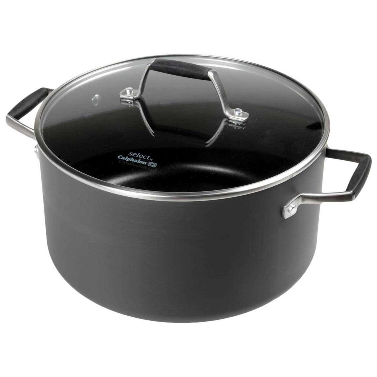 Select by Calphalon Hard-Anodized Nonstick 7 Qt. Dutch Oven with Lid