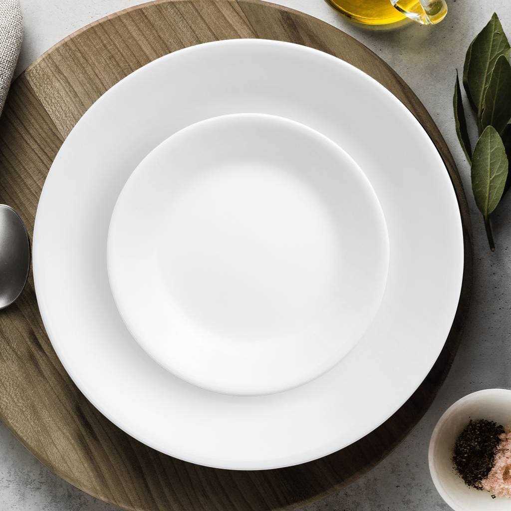 Corelle Winter Frost White 16-Piece Dinnerware Set
