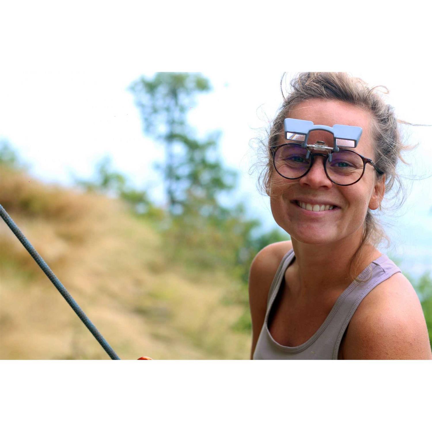 YY Vertical Clip Up Belay Climbing Glasses