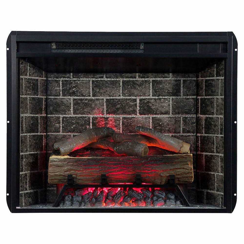Modern Ember Uptown 28-In Smart Electric Fireplace Insert & Trim Kit
