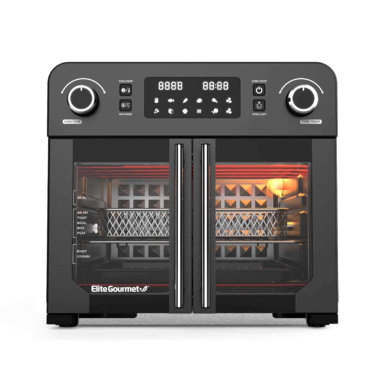 Elite Programmable French Door Air Fryer Oven